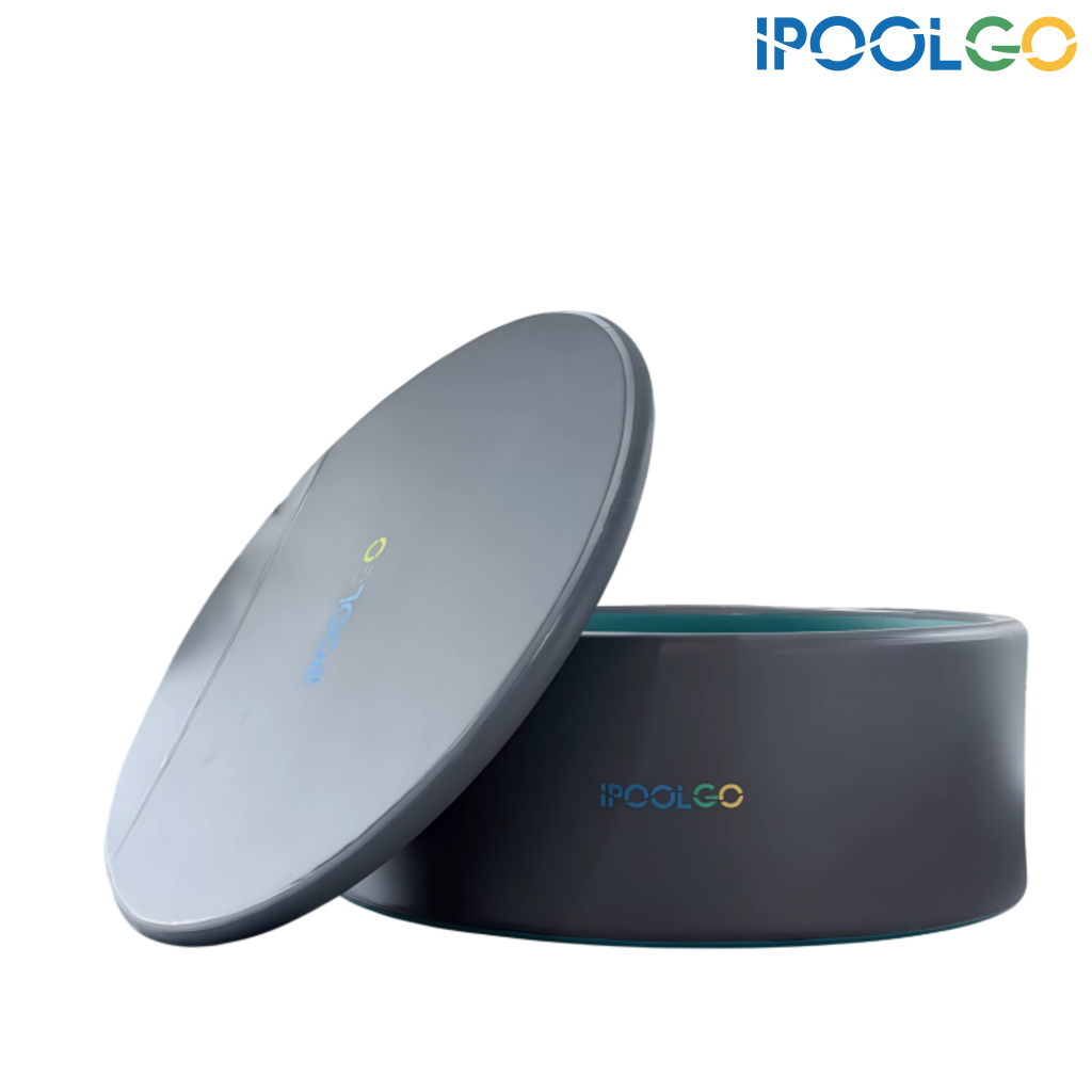 Бассейн круглый надувной т.м. IPOOLGO®, D300 х H120 см + Крышка надувная для надувного круглого басс